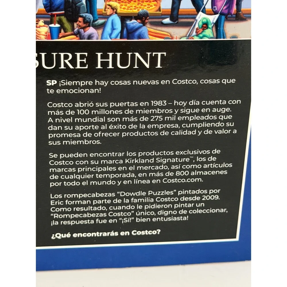 Dowdle Costco Wholesale The Treasure Hunt 500 Piece Jigsaw Puzzle Eric Dowdle